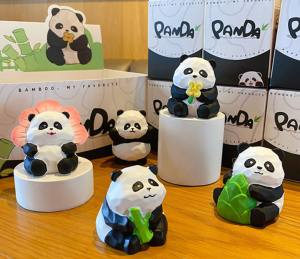 Cute Panda Figurine