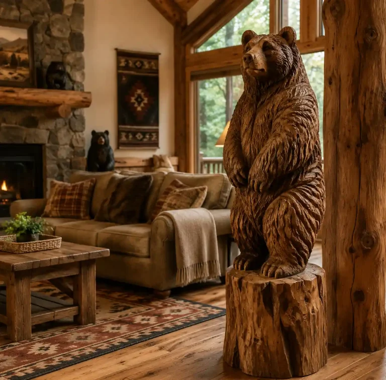 The Best Wooden Animal Sculptures for Rustic and Biophilic Interior Designs