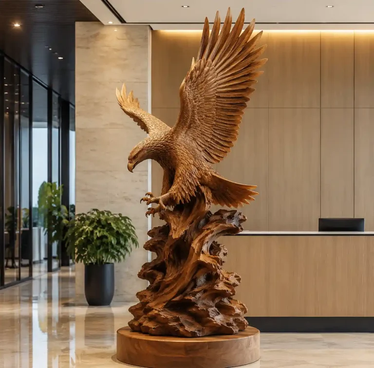 How to Choose the Perfect Wooden Sculpture for Your Office Space